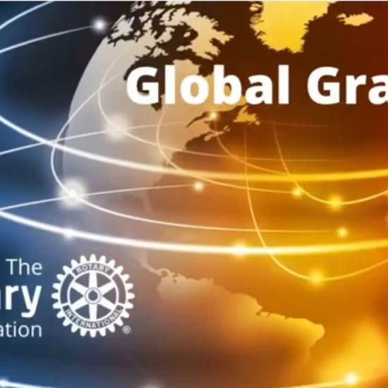 Three of our club mates have been trained in global Rotary grant activities